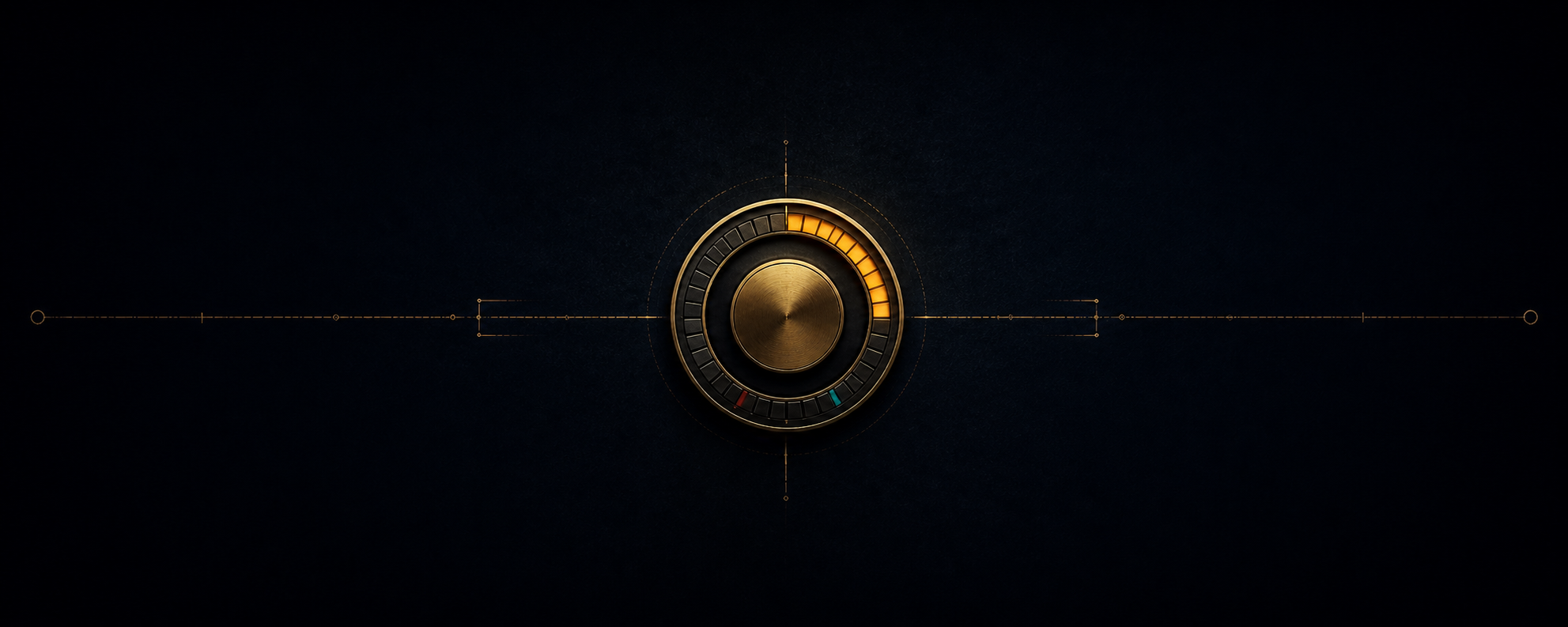 Guardian Rights Clock gold license-window dial artwork