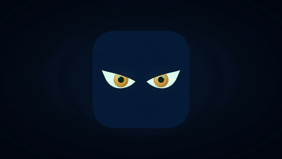 Awakened animated Guardian eyes